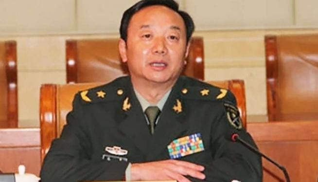 Thiếu tướng Trần Kiệt, chính ủy tập đoàn quân 42 Chiến khu miền Nam, Quân đội Trung Quốc tự sát chưa rõ nguyên nhân. Ảnh: SCMP