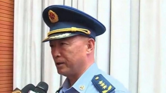 Mã Hiểu Thiên, Thượng tướng, Tư lệnh Không quân Trung Quốc. Ảnh: CCTV