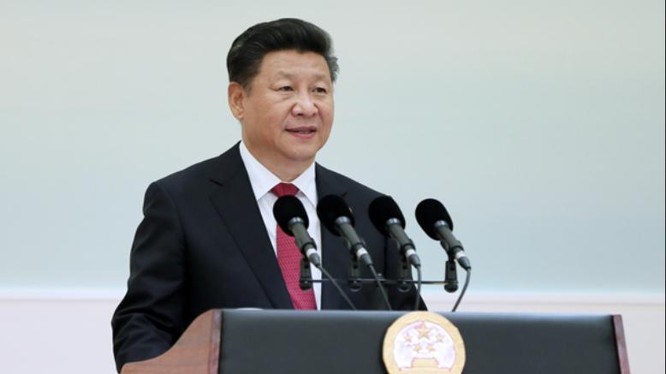Chủ tịch Trung Quốc, Tập Cận Bình tại Hội nghị Thượng đỉnh G20 ngày 4/9/2016. Ảnh: Tân Hoa xã