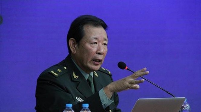 Thiếu tướng La Viện, Phó Hội trưởng Hội xúc tiến văn hóa chiến lược Trung Quốc. Ảnh: news.qq.com