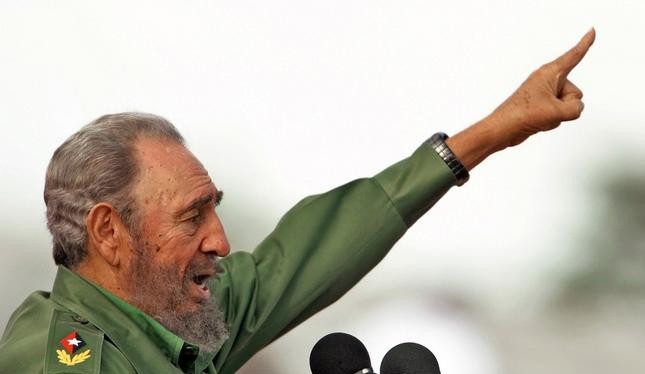 Nhà lãnh đạo Cuba Fidel Castro. Ảnh: Đa Chiều