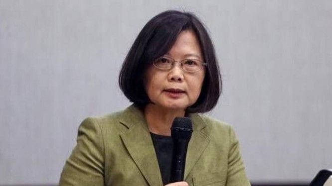 Bà Thái Anh Văn, Tổng thống Đài Loan. Ảnh: Sohu