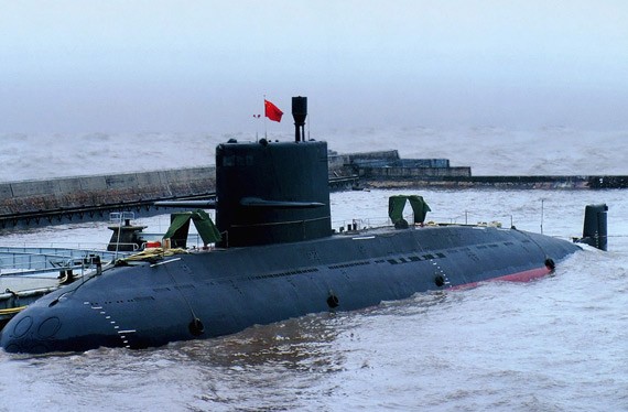 Tàu ngầm thông thường lớp Nguyên Type 039B của Hải quân Trung Quốc (ảnh tư liệu).