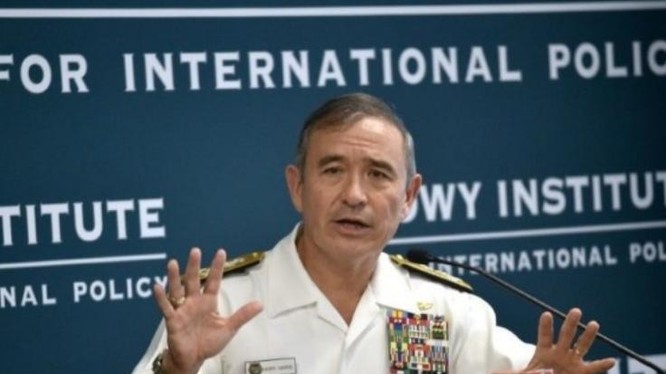 Đô đốc Harry B. Harris, Tư lệnh Bộ Tư lệnh Thái Bình Dương Mỹ. Ảnh: Borneo Today