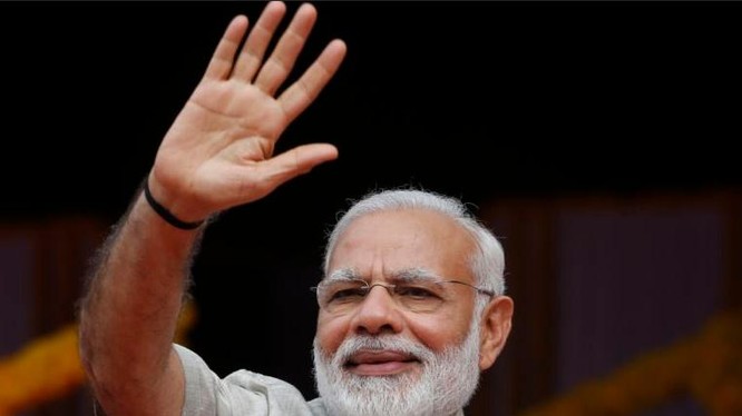 Thủ tướng Ấn Độ Narendra Modi thực hiện chính sách "cứng rắn" với Trung Quốc trong vấn đề biên giới. Ảnh: AP.
