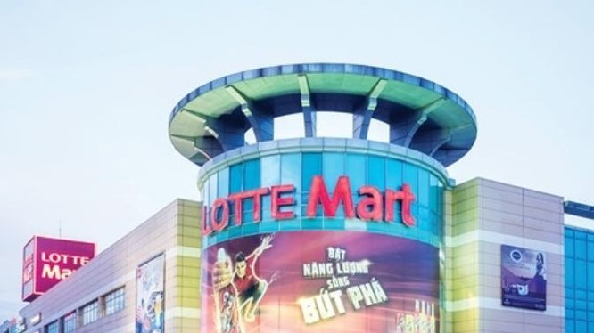 Siêu thị của Tập đoàn Lotte Hàn Quốc ở Việt Nam.