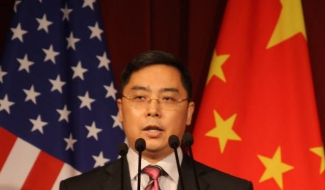 Công sứ Trung Quốc tại Mỹ Lý Khắc Tân. Ảnh: Sina.