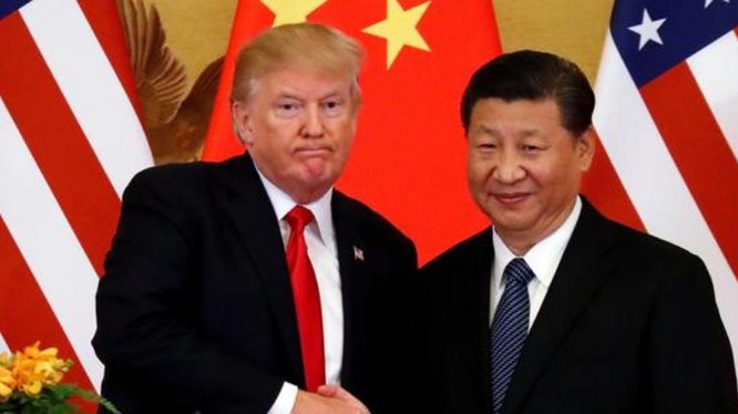 Mỹ và Trung Quốc đang cạnh tranh ngôi vị số 1 thế giới. Ảnh: Reuters.