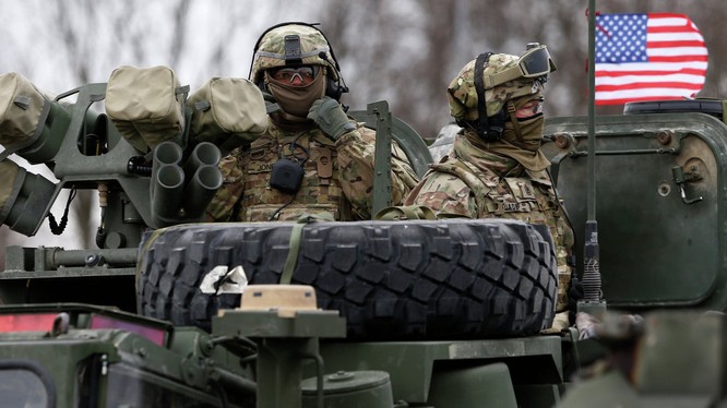 Quân đội Mỹ-NATO tập trận gần biên giới Nga