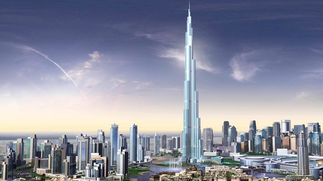 Tòa nhà chọc trời Burj Khalifa 