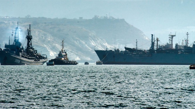 Hạm đội Biển Đen Nga đóng trú tại bán đảo Crimea