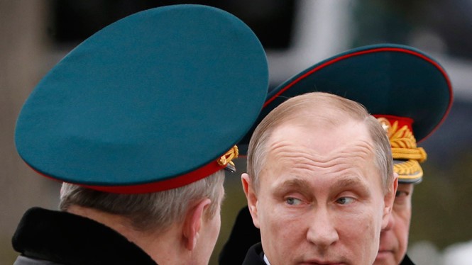 Tổng thống Nga Putin nổi tiếng là người mạnh mẽ, quyết đoán