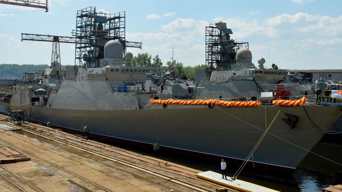 Cặp tàu Gepard thứ hai Nga đang đóng cho hải quân Việt Nam
