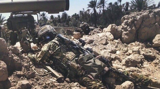 Lính đặc nhiệm Nga chiến đấu tại Palmyra