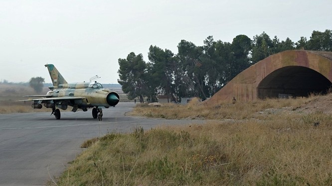 Chiến đấu cơ Mig-23 của không quân Syria