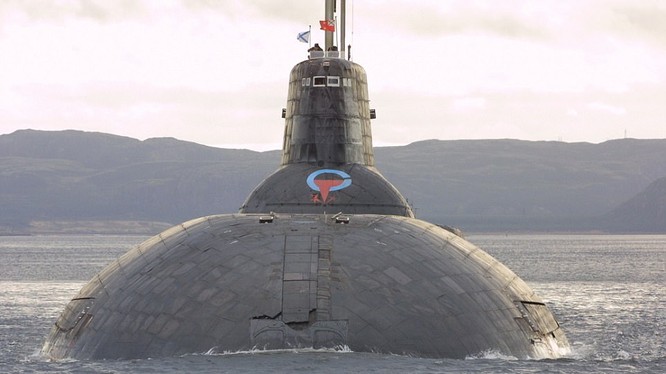 "Quái vật biển" - Tàu ngầm lớp Typhoon của hải quân Nga