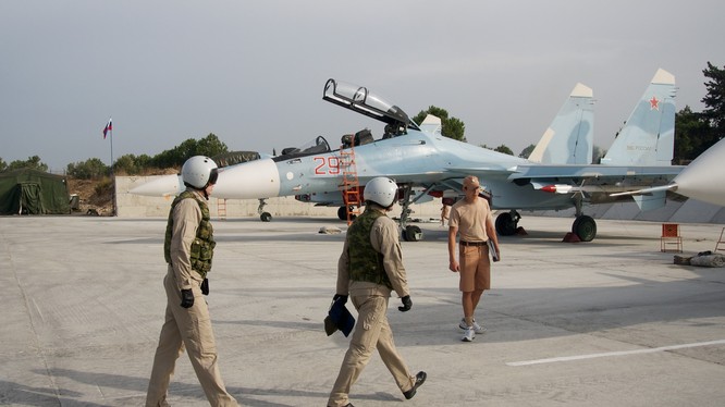 Chiến đấu cơ Su-30SM Nga tham gia chiến dịch quân sự tại Syria