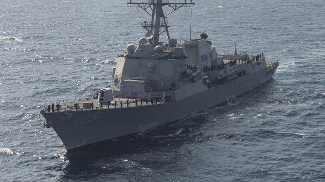 Lần đầu tiên hải quân Mỹ tuần tra ở Biển Đông dưới thời tổng thống Donald Trump