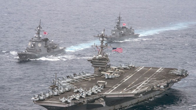 Mỹ điều động thêm cụm tác chiến tàu sân bay thứ ba tới răn đe Triều Tiên