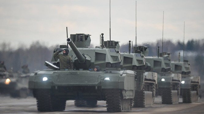 Siêu tăng Armata của Nga được coi là một sự cách mạng về công nghệ