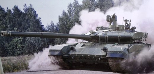 Hình ảnh giả định xe tăng Т-90М dành cho quân đội Nga. Ảnh chụp từ khu vực triển lãm của Tổng cục Ô tô - tăng-thiết giáp, Bộ Quốc phòng Nga tại Army-2017 