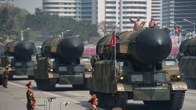 Tên lửa đạn đạo mới của Triều Tiên được cho là có thể bắn tới lãnh thổ Mỹ