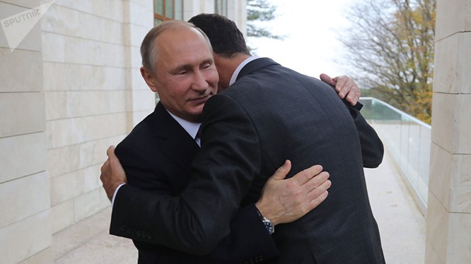 Tổng thống Putin gặp ông Assad tại Kremlin hôm 20/11/2017