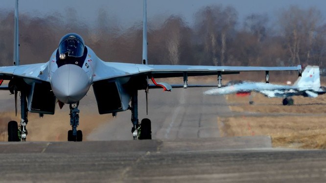 Tiêm kích Su-35S của Nga tham chiến tại Syria