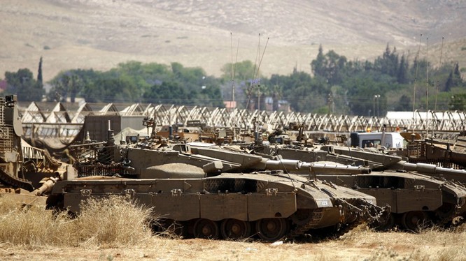 Xe tăng Merkava của quân đội Israel