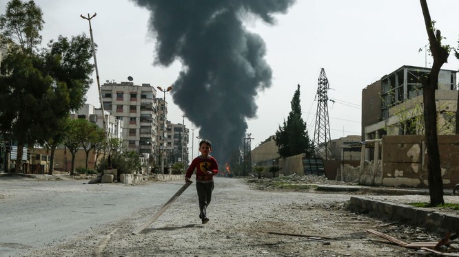 Đất nước Syria tan hoang sau hơn 7 năm chiến tranh đẫm máu