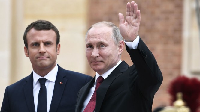 Hai ông Putin và Macron