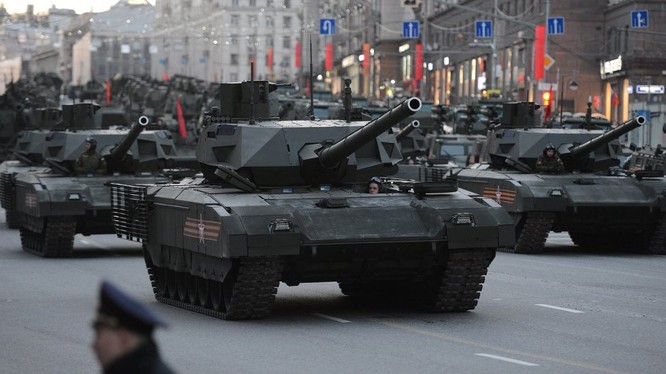 Siêu tăng Armata của Nga trong lễ duyệt binh kỷ niệm Ngày chiến thắng