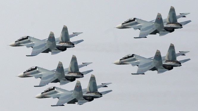 Phi đội chiến đấu cơ của không quân Nga