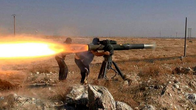 Phiến quân Syria sở hữu nhiều tên lửa TOW của Mỹ
