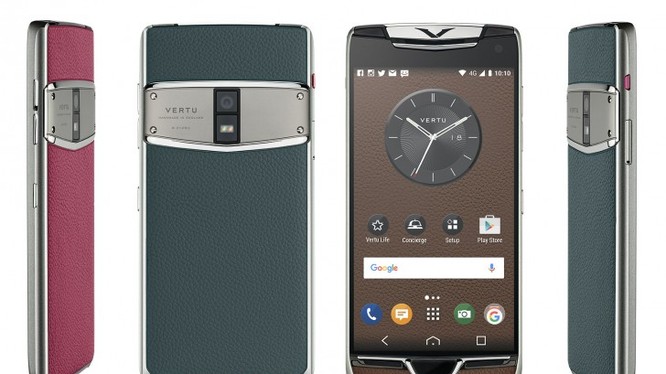 Mẫu smartphone 2 SIM đầu tiên của Vertu vừa ra mắt hôm 24/1