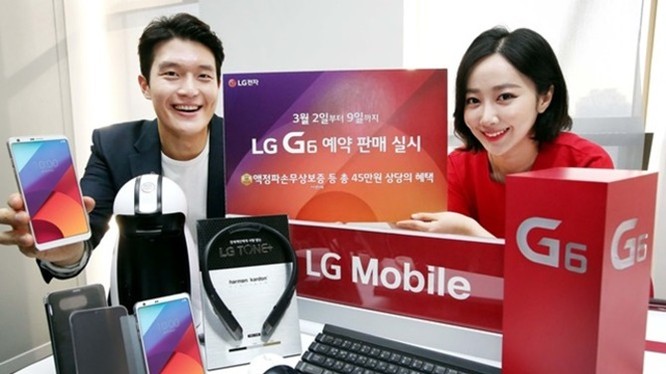 LG bán sạch 40.000 LG G6 trong 4 ngày