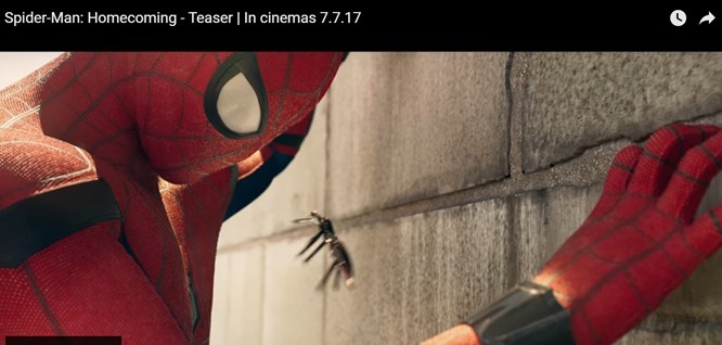 Spider-Man: Homecoming tiếp tục tung teaser hâm nóng