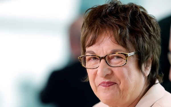 Bộ trưởng Kinh tế Đức Brigitte Zypries. (Nguồn: AP)