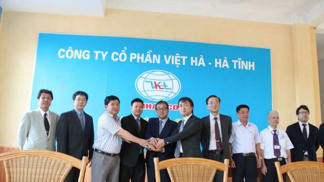 Lãnh đạo Công ty cổ phần Việt Hà (Hà Tĩnh)