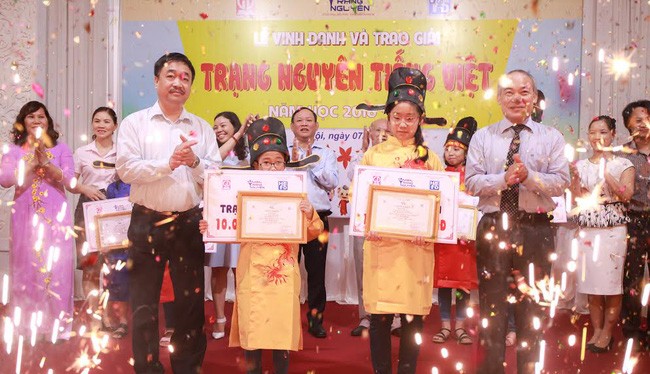 Trạng Nguyên Tiếng Việt" nhỏ tuổi toàn quốc năm học 2016-2017.