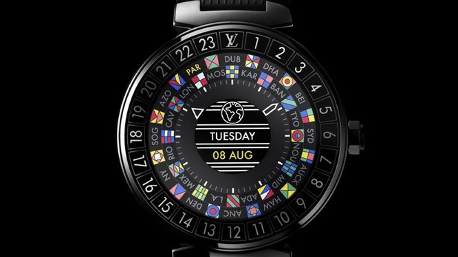 Smartwatch Tambour Horizon của Louis Vuitton 