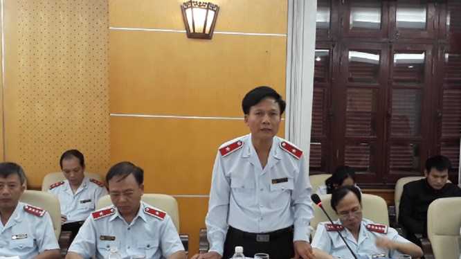 Ông Bùi Ngọc Lam, Cục trưởng Cục Giải quyết khiếu nại tố cáo và thanh tra khu vực miền Trung