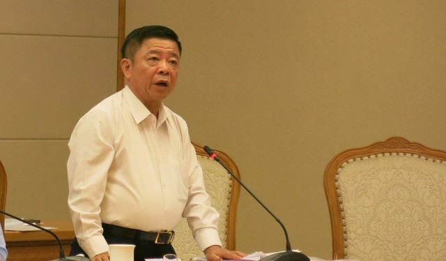 Ông Võ Kim Cự phát biểu tại tại hội nghị.