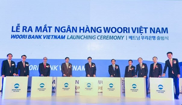 Woori Bank chính thức ra mắt ngân hàng tại Việt Nam