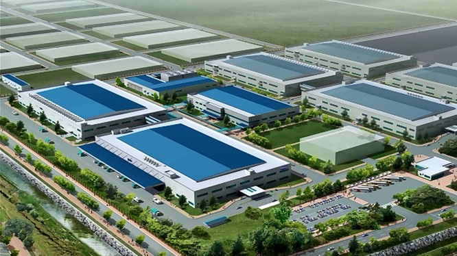 Phối cảnh dự án Samsung Bắc Ninh