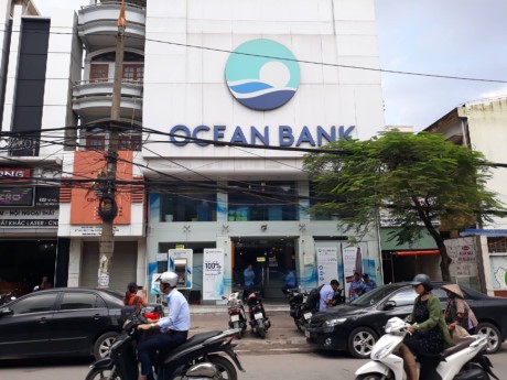 Ngân hàng OceanBank chi nhánh Hải Phòng - Ảnh: Infonet