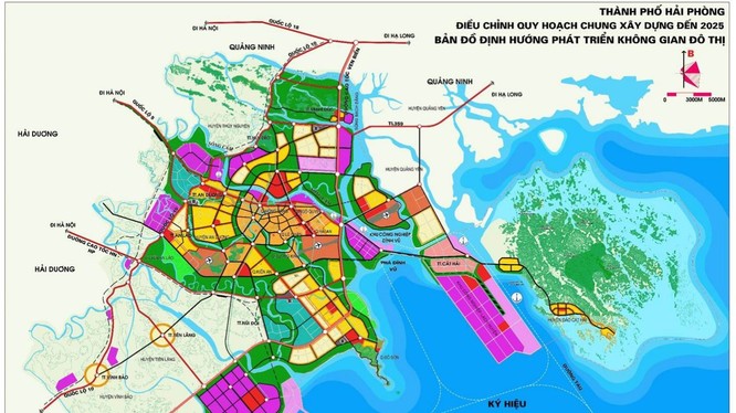 Quy hoạch đô thị Thành phố Hải Phòng tới năm 2025