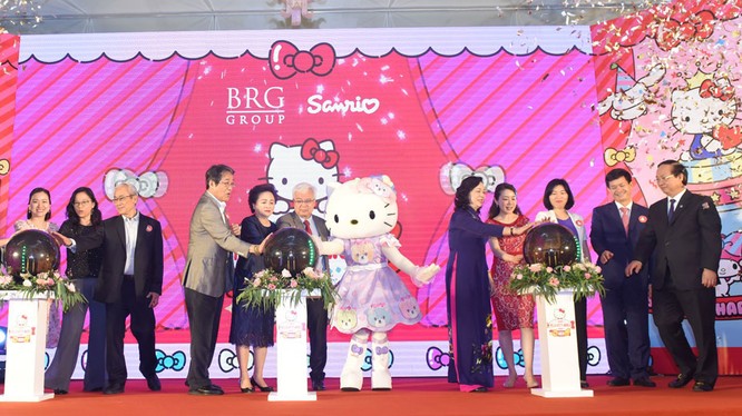 Nghi thức công bố triển khai dự án Sanrio Hello Kitty World Hanoi by BRG