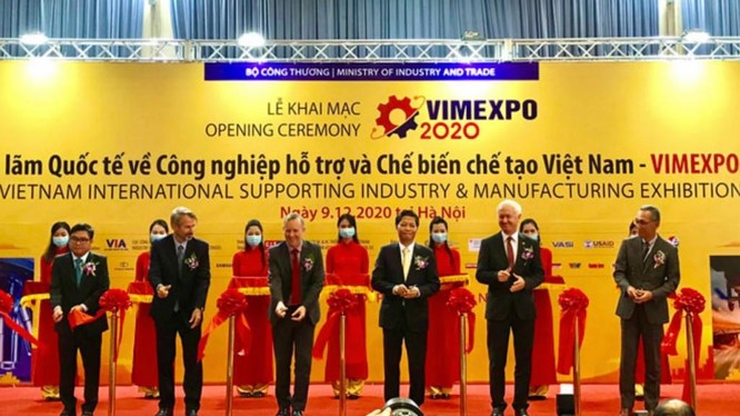 Triển lãm VIMEXPO 2020 mở cửa đón khách tham qua từ 9-11/12/2020 tại Trung tâm Triển lãm quốc tế ICE Hà Nội.