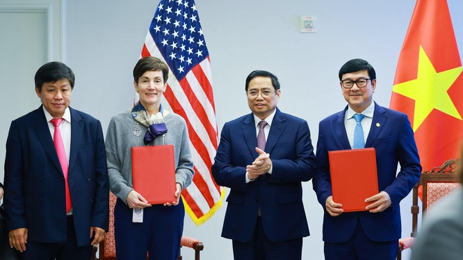 Sự kiện diễn ra nhân chuyến thăm chính thức Hoa Kỳ của Thủ tướng Chính phủ nước CHXHCN Việt Nam Phạm Minh Chính, dẫn đầu Đoàn đại biểu Việt Nam tham dự Hội nghị Cấp cao Đặc biệt Hoa Kỳ-ASEAN tại Washington D.C (Hoa Kỳ).